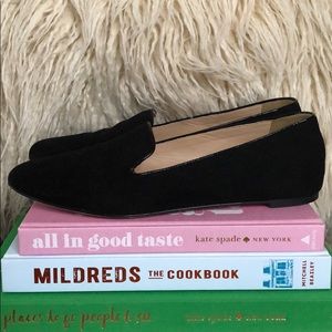 J. Crew Suede Darby Loafers // Black // Size 9